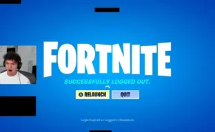 Забаненный навсегда стример вернулся в Fortnite и сразу получил новый бан