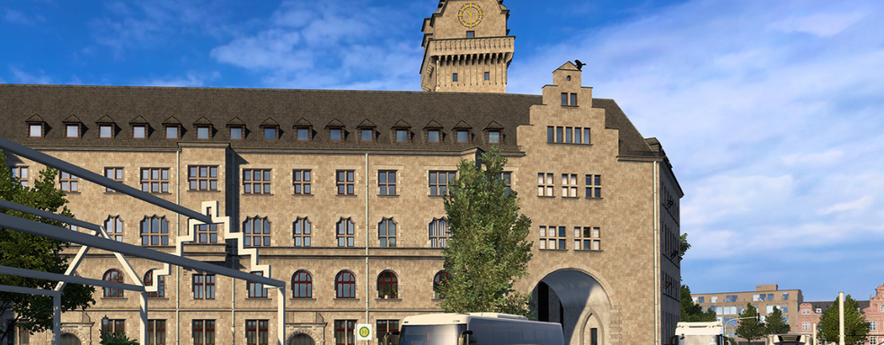 Управляемые автобусы в Euro Truck Simulator 2. Первые скриншоты нового транспорта