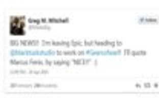 Режиссер кат-сцен Gears of War перешел из Epic Game в Black Tusk Studios