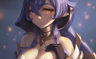 Новую героиню Лайлу из Genshin Impact покрутили и показали сверху, снизу и с других ракурсов