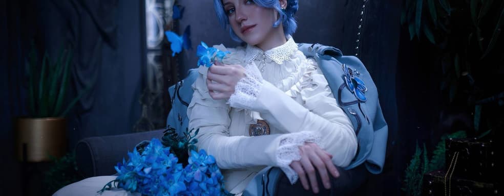 Фея с лазурными волосами: косплеерша предстала в образе Софии Монад из Lies of P