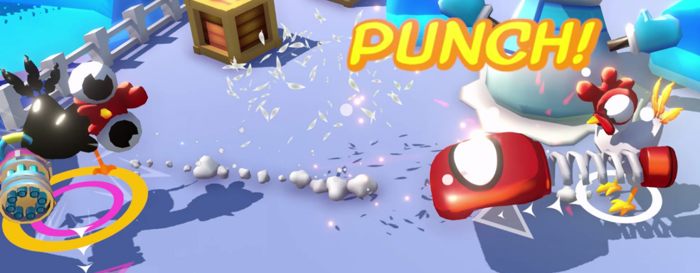 Brawl Stars встречает Mario Party с курятиной. Российская студия RaveGameDev анонсировала шутер Chickenoidz Super Party