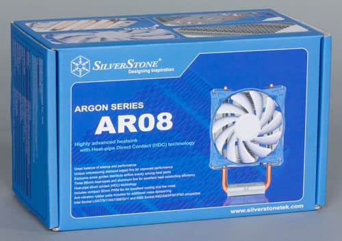 SilverStone AR07 и AR08, коробка