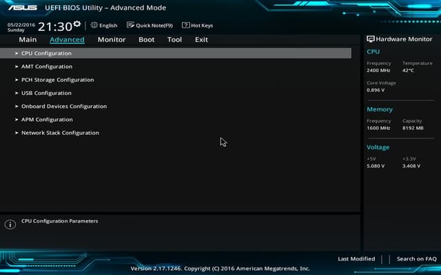 BIOS Asus VivoMini UN65