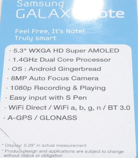 IFA 2011, Samsung Galaxy Note IFA 2011, Samsung Galaxy Note