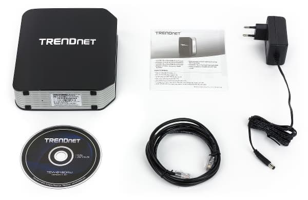 Комплект поставки TrendNet TEW-818DRU Комплект поставки TrendNet TEW-818DRU