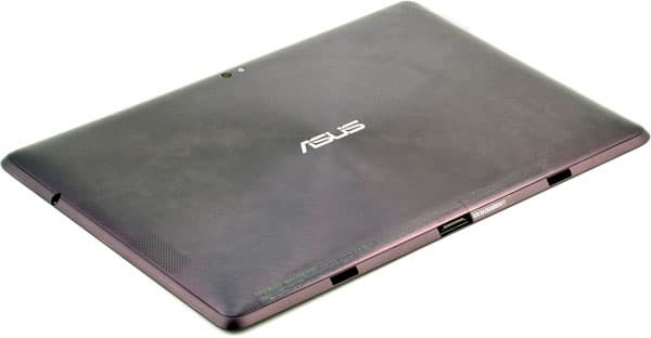 Вид задней поверхности планшета ASUS Eee Pad Transformer Prime