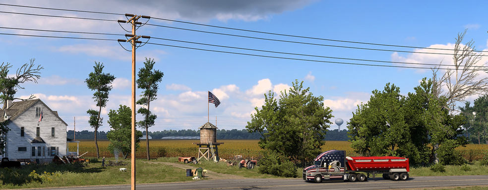 Первый взгляд на Иллинойс в American Truck Simulator — анонсирующий трейлер и скриншоты DLC Illinois