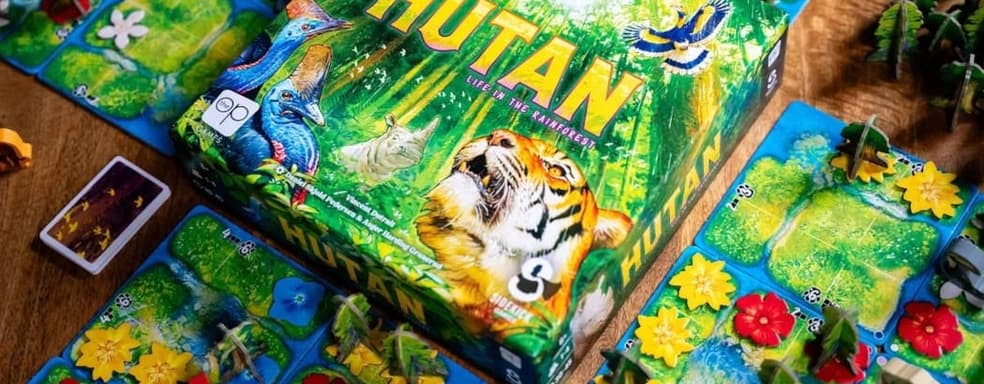 Настольную игру HUTAN: Life in the Rainforest выпустят в России в 2025 году