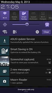Скриншот ASUS Padfone Infinity