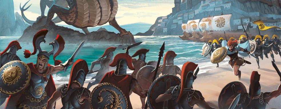 Встреча с мифами: в продаже появилась настольная игра «Киклады. Легендарное издание»