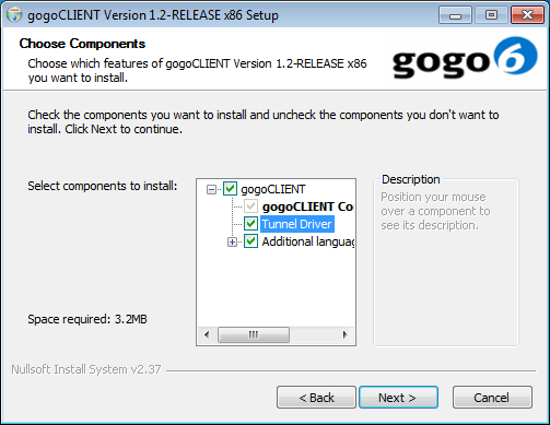 Инсталляционная процедура ориентирована на наиболее стандартное применение
