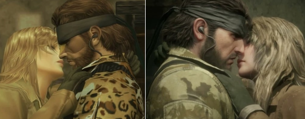 Героев ремейка Metal Gear Solid 3 сравнили с оригинальными версиями