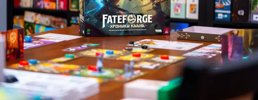Pre-order for the board game "Fateforge: Chronicles of Kaan" and the DLC "Battle of the Immortals" is open