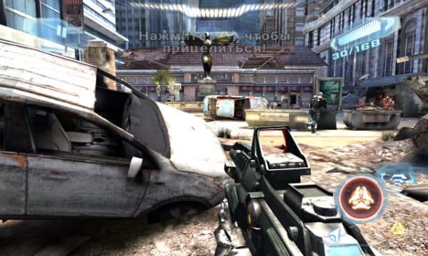 N.O.V.A. 3 на BlackBerry Z10 Asphalt 7 на BlackBerry Z10