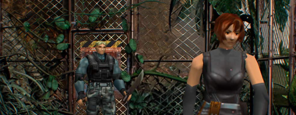 Показали 20 минут геймплея фанатского ремастера Dino Crisis 2 Rex-HD Project с улучшенной графикой