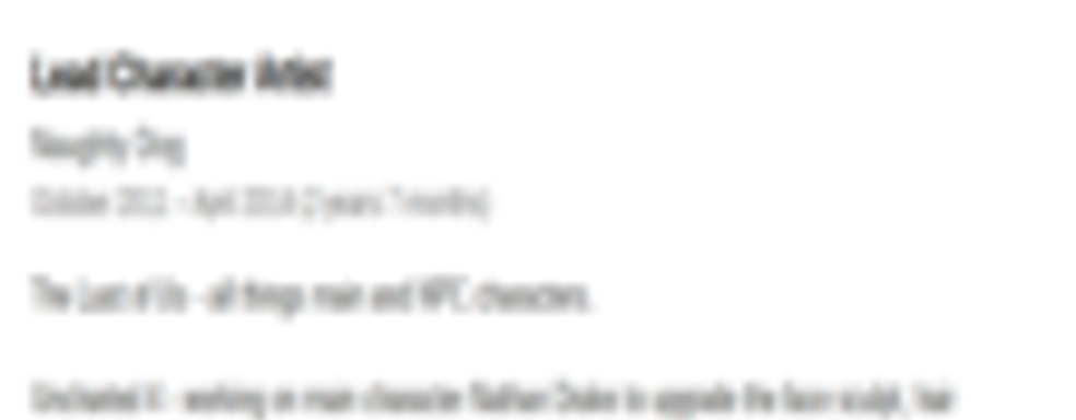 Еще одно подтверждение факта разработки The Last of Us 2