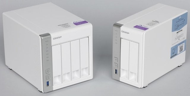 Внешний вид QNAP D2 и D4