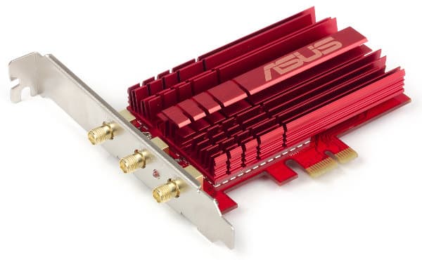 Внешний вид беспроводного адаптера ASUS PCE-AC66 Внешний вид беспроводного адаптера ASUS PCE-AC66