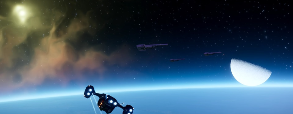 Создатель Helldivers 2 показал концепты отменённого спин-оффа про «Орлов» — космических кораблях, помогающих адским десантникам