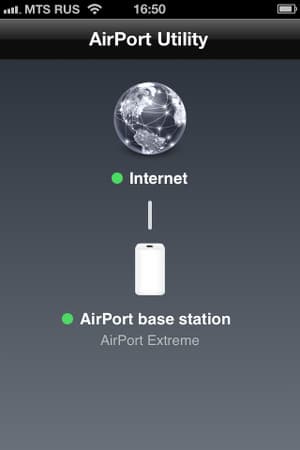 Настройка Apple AirPort Extreme в iOS Настройка Apple AirPort Extreme в iOS