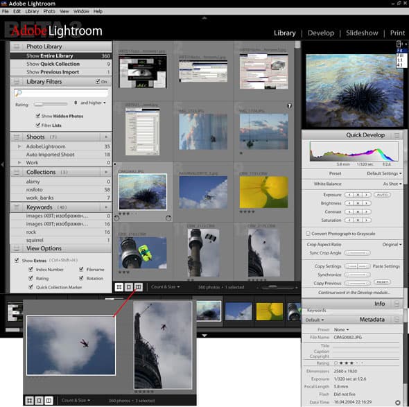 Adobe Lightroom public beta 3