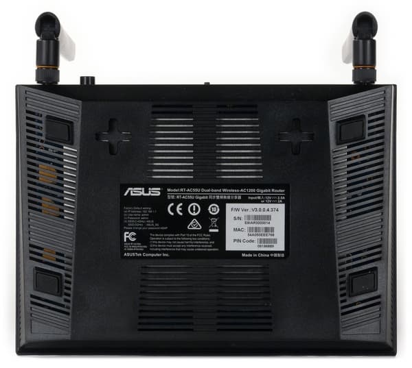 Внешний вид Asus RT-AC55U Внешний вид Asus RT-AC55U