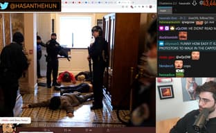 Storming of the Capitol by Donald Trump Supporters Reached Twitch's Top