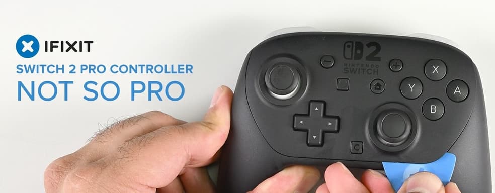 Nintendo вновь сэкономила. Внутри геймпада Switch 2 Pro технологии из прошлого — iFixit