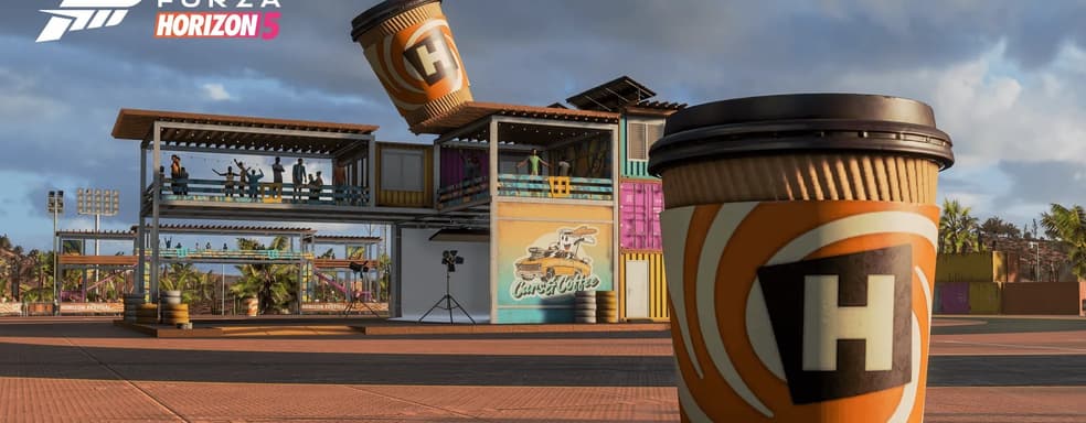 Come visit us for a cup of coffee! Forza Horizon 5 gets another update with new cars