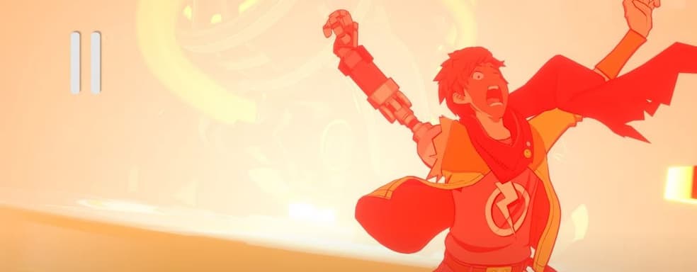 Авторы Evil Within представили красочный ритм-экшен Hi-Fi Rush, герой которого избивает роботов электрогитарой