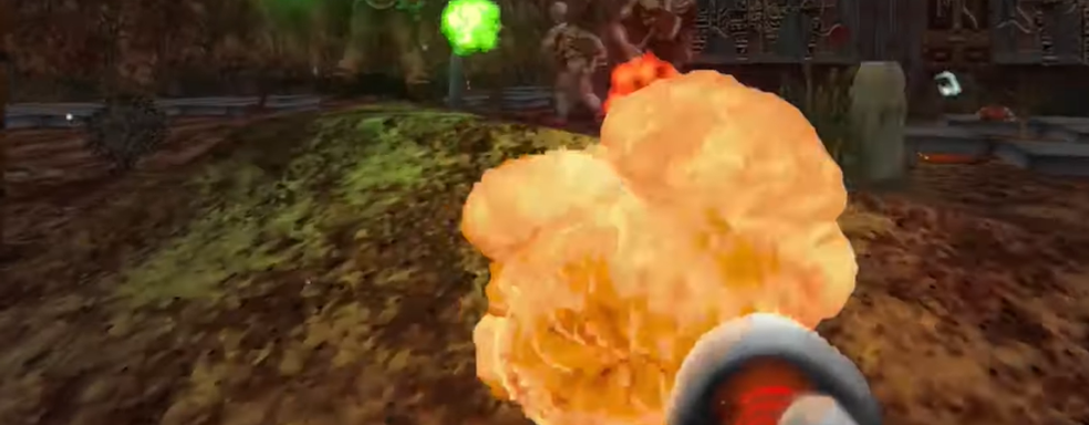 На ПК выпустили игру, объединяющую вместе шутеры DOOM и Blood