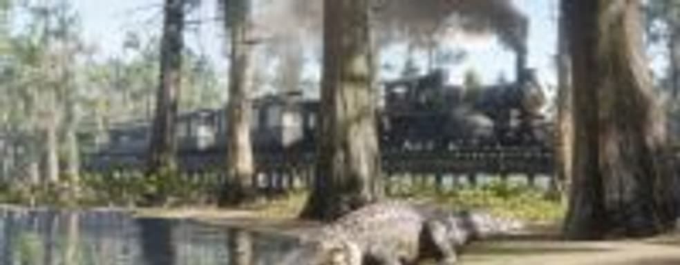 Аллигатор на льду – игроки в Red Dead Redemption 2 нашли новый способ развлечь себя