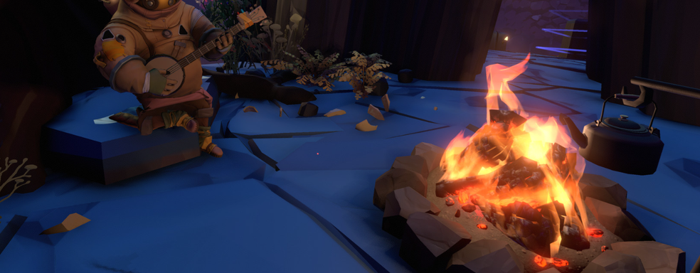 Новый баг в Outer Wilds привёл к появлению лица разработчика в неожиданном месте — он «приглядывает» за игроком из текстур