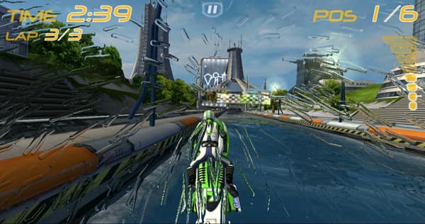 Скриншот Riptide GP на ASUS Eee Pad Transformer Prime