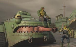 The authors of "Rus Against Lizards 2" announced the release window and showed enemies armed with reptilian technologies