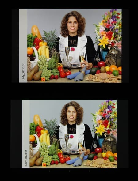 Обзор планшета Nvidia Tegra Note 7. Тестирование дисплея