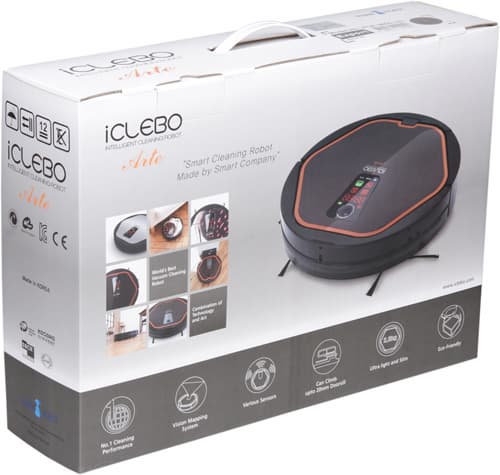 Робот-пылесос iClebo Arte, коробка Робот-пылесос iClebo Arte, коробка