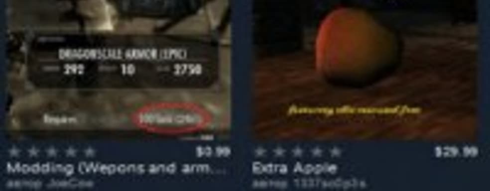 Платные пользовательские моды для Skyrim доступны в Steam