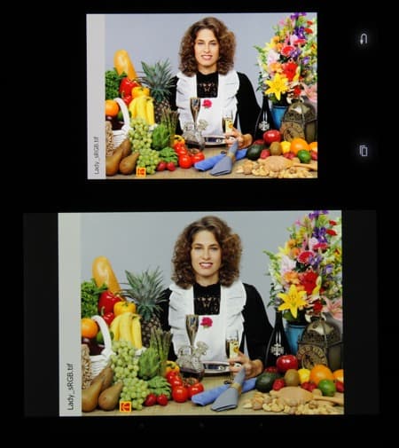 Обзор смартфона Samsung Galaxy Note 4. Тестирование дисплея