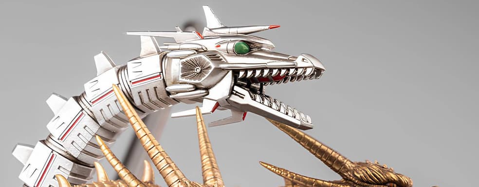 Японский Змей Горыныч: Hiya выпустит фигурку Меха-Кинга Гидоры из фильма «Годзилла против Кинга Гидоры»