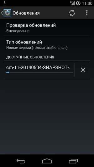 CyanogenMod на Google Nexus 5