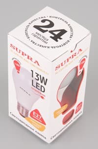 Supra SL-LED-PR-A60-13W/3000/E27 Supra SL-LED-PR-A60-13W/3000/E27