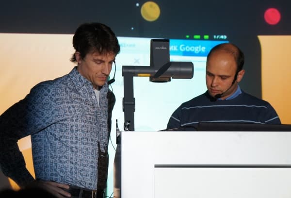 Хартвиг Адам и Борис Хвостиченко Google Mobile Day, Хартвиг Адам и Борис Хвостиченко