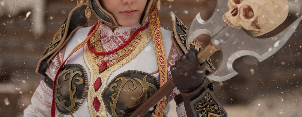 Косплеерша превратилась в Василису Прекрасную из «Сказок старой Руси»