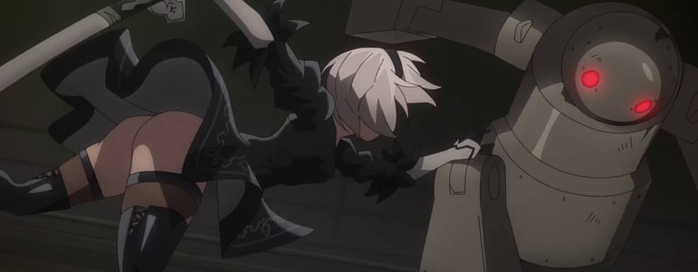 [Видео] Под юбкой аниме Nier Automata 1.1a