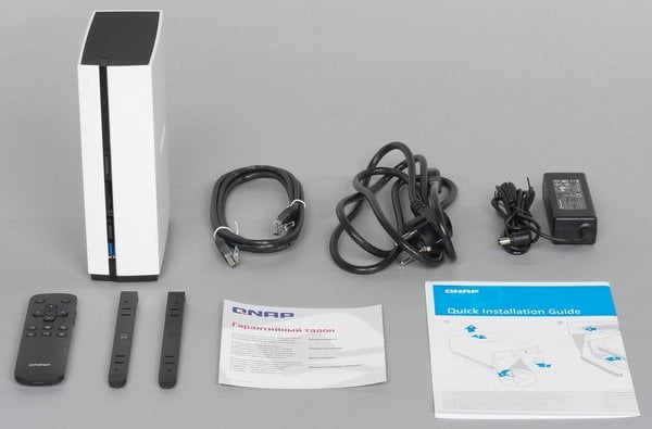 Комплект поставки QNAP TAS-168