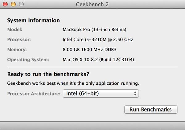 Скриншот MacBook Pro 13 с Retina Display