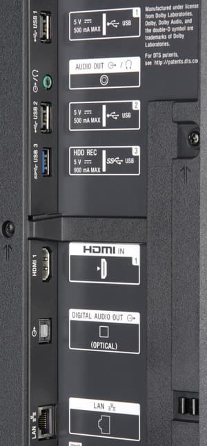 ЖК-телевизор Sony KD-55XD9305, интерфейсы