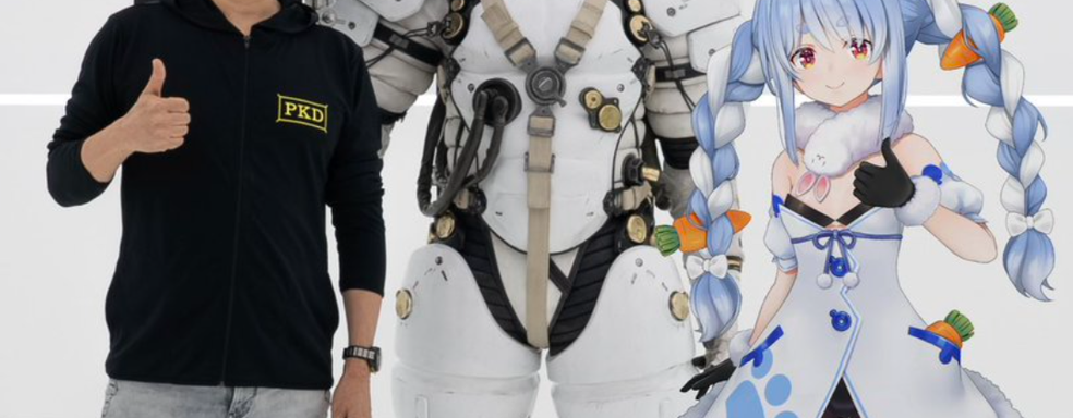 К Хидео Кодзиме прибыла Усада Пекора из Hololive. Фото визита и комментарий блогерши